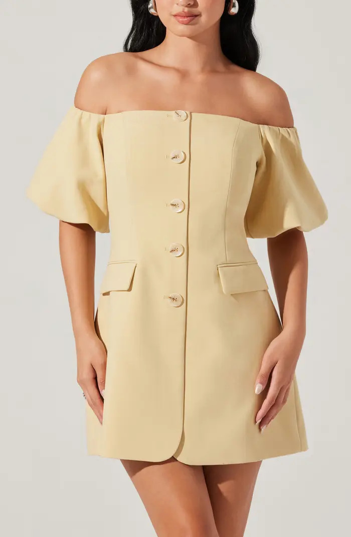 ASTR the Label Biviana Strapless Minidress | Nordstrom | Nordstrom