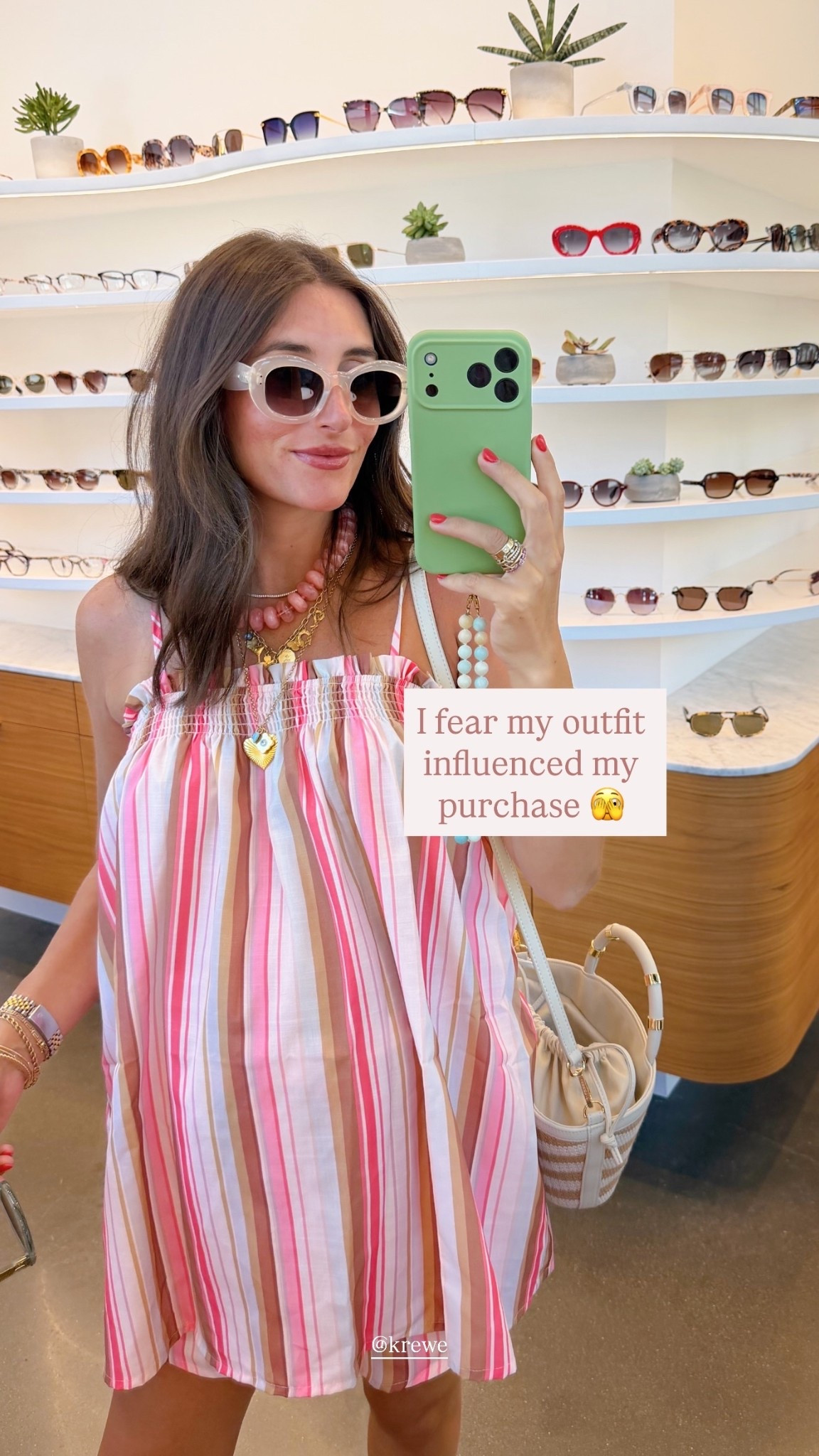 @krewe  I fear my outfit influenced my purchase 🫣