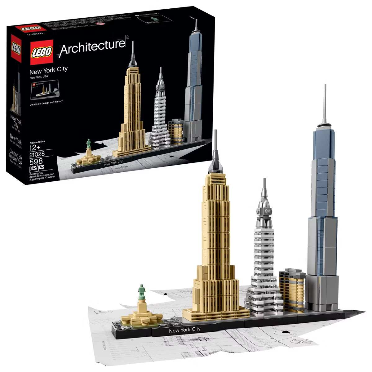 LEGO Architecture New York City Skyline Building Set 21028 | Target