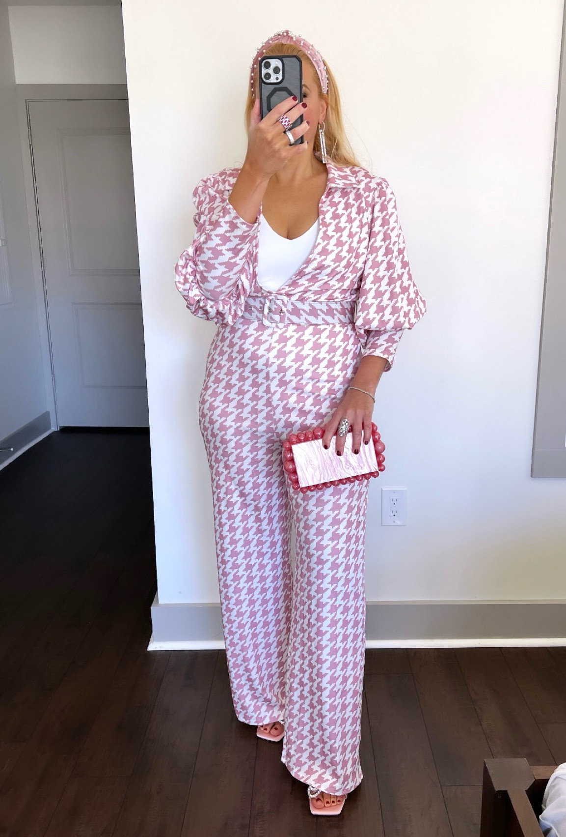 This jumpsuit would be perfect for weddings or any upcoming holiday parties that you’ll be attending. 

Wearing a large and fits true to size. Wearing a large bodysuit as well.

Both have very stretchy fabric.


#LTKSeasonal #LTKShoeCrush #LTKStyleTip #LTKItBag #LTKFindsUnder100 #LTKOver40 #LTKMidsize #LTKTravel #LTKWorkwear #LTKU #LTKSaleAlert #LTKFindsUnder50 #LTKWedding