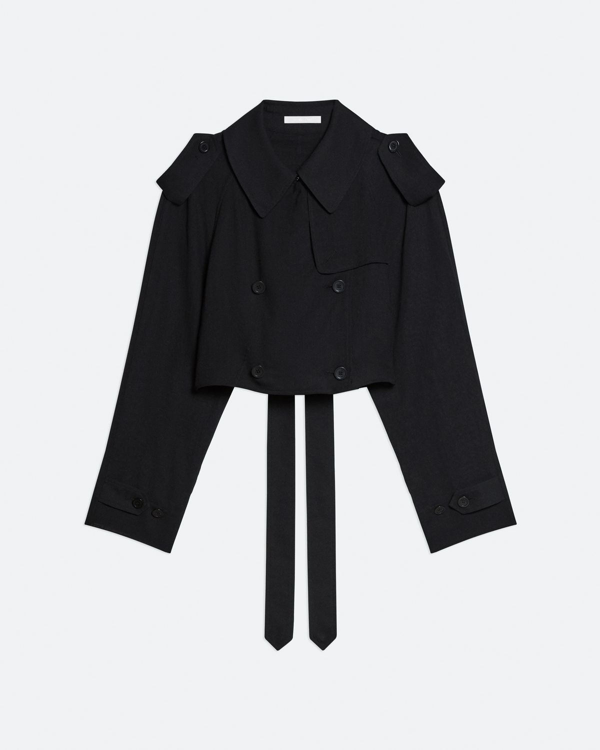 Helmut Lang Cropped Trench Coat | HELMUTLANG.COM | Helmut Lang (US)
