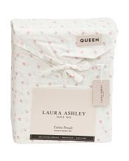 200tc Cotton Percale Floral Print Sheet Set | TJ Maxx