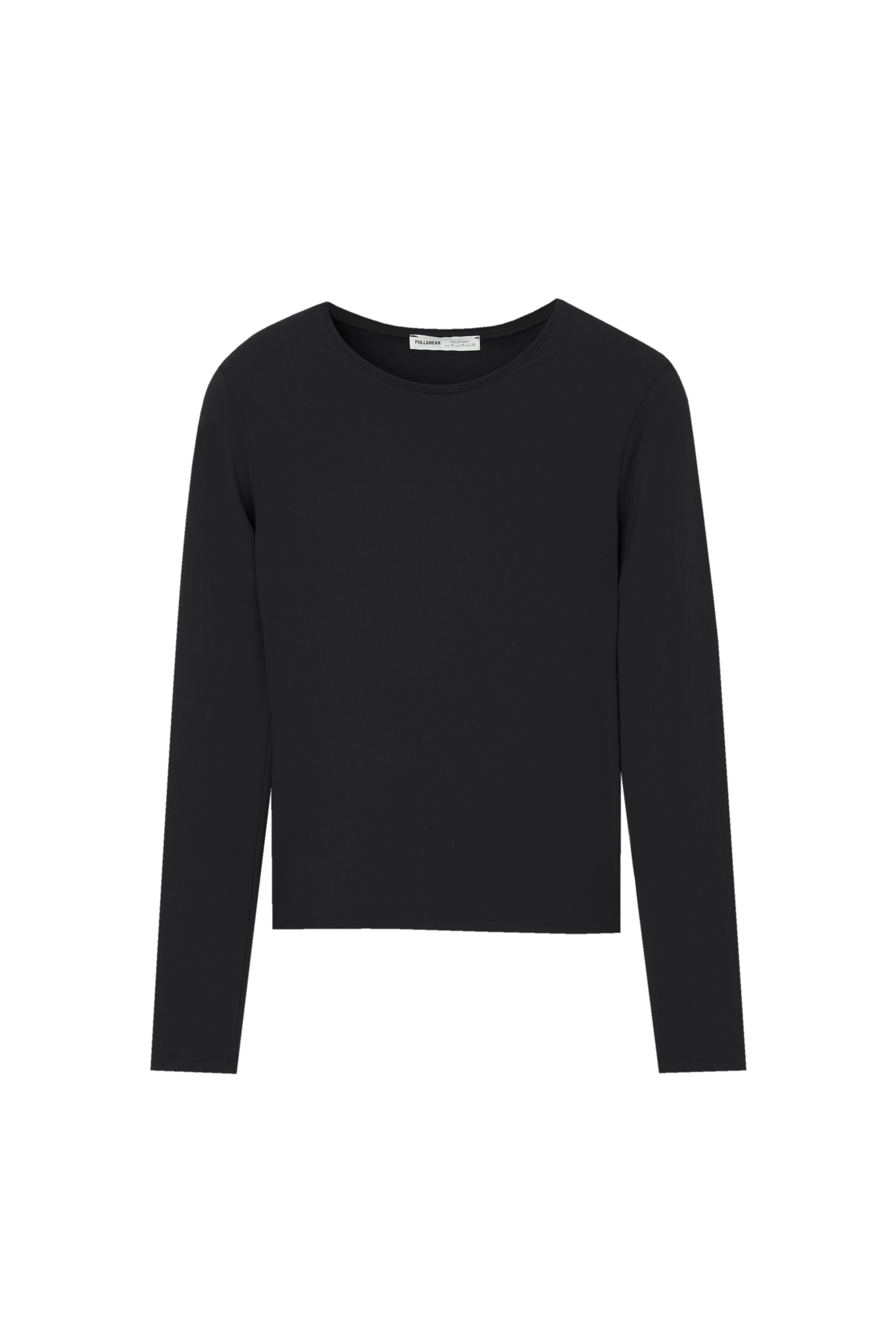 Long sleeve polyamide T-shirt | PULL and BEAR UK