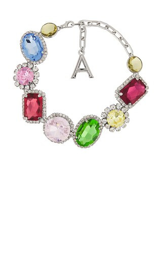 Crystal Necklace in Multi | Revolve Clothing (Global)