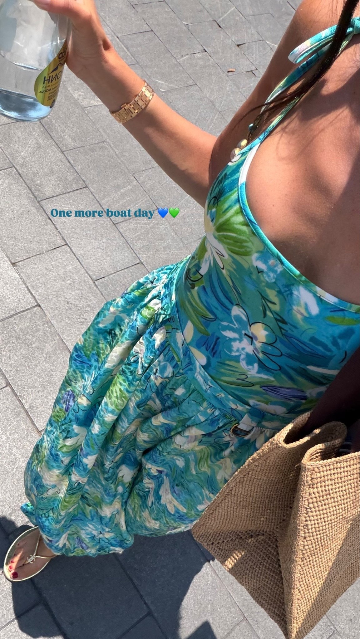One more boat day 💙💚 

 