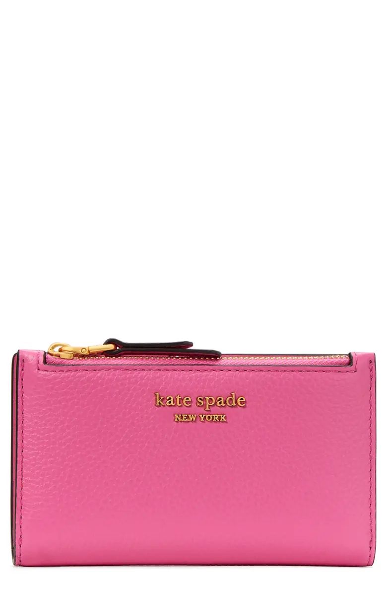 small roulette pebble leather bifold wallet | Nordstrom