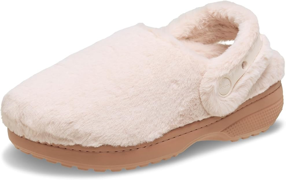 Crocs Unisex-Adult Classic Unfurgettable Lined Clogs, Fuzzy Slippers | Amazon (US)