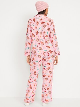 Flannel Pajama Set for Women | Old Navy (US)