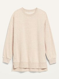 Oversized Vintage Tunic Sweatshirt for Women | Old Navy (US)