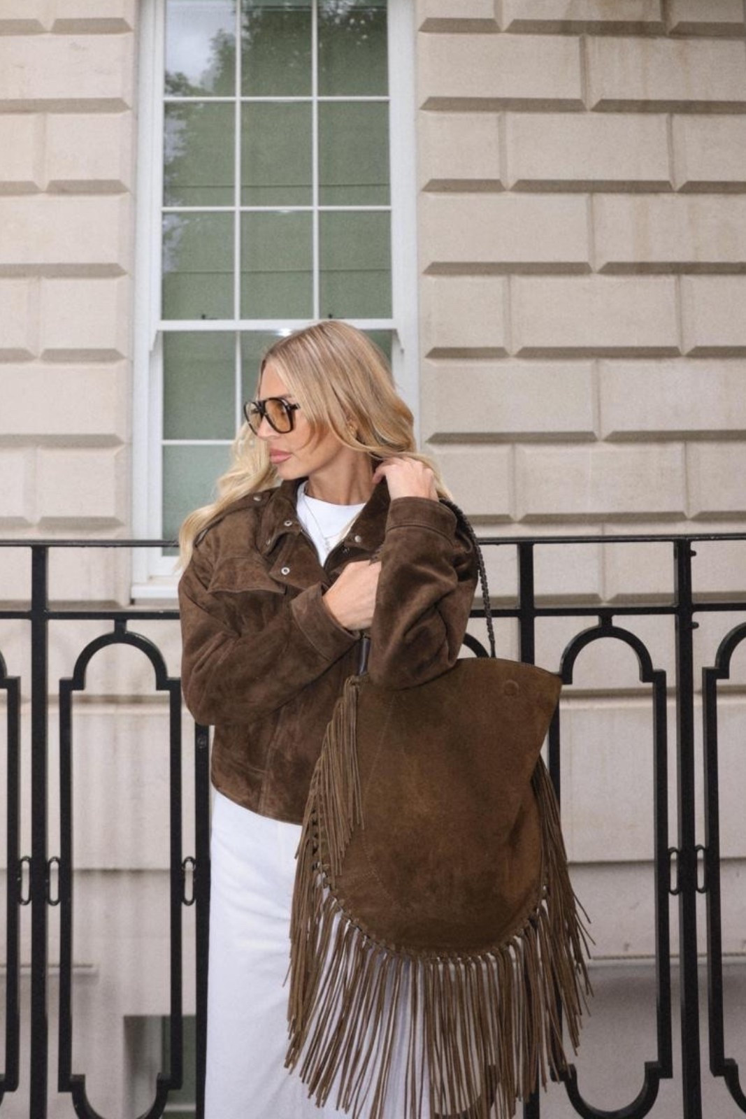 Brown suede loving
