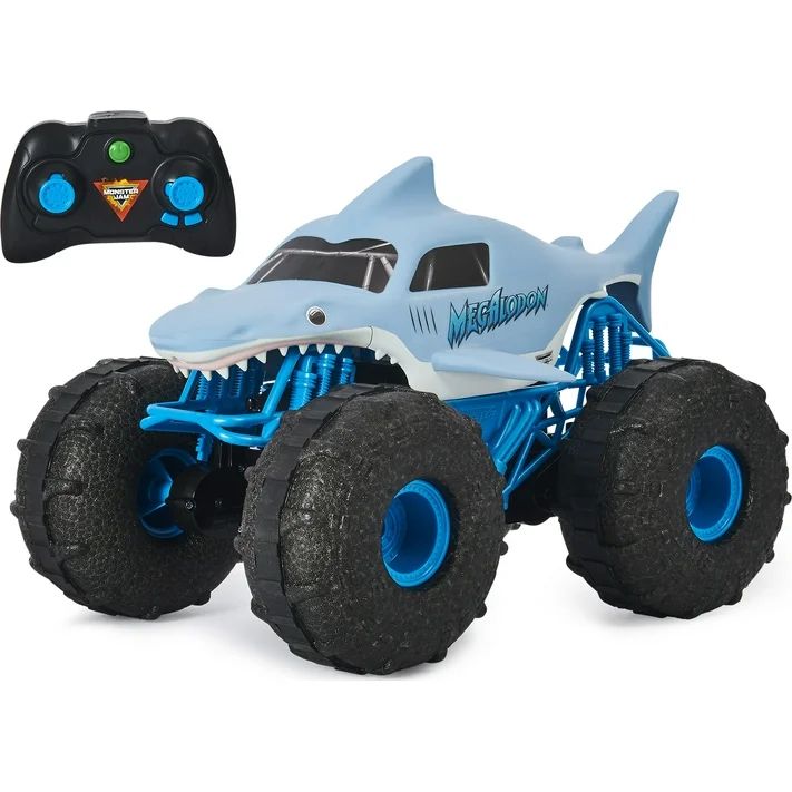 Monster Jam, Official Megalodon Storm All-Terrain Remote Control Monster Truck Toy Vehicle, 1:15 ... | Walmart (US)
