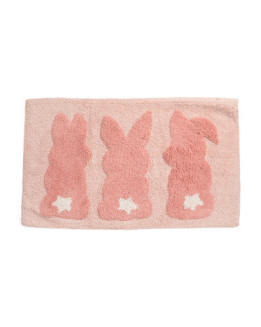 Bunny Tails Bath Mat | TJ Maxx