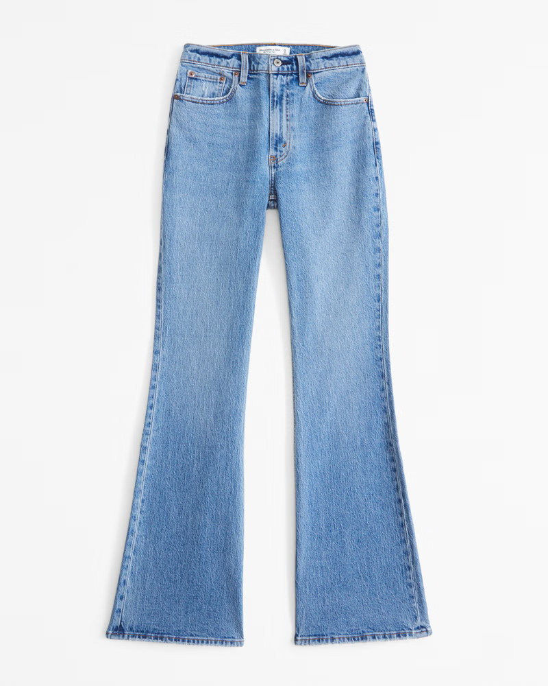 High Rise Vintage Flare Jean | Abercrombie & Fitch (US)