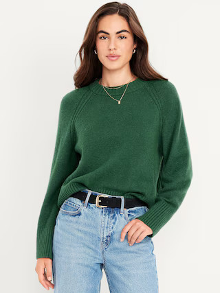 SoSoft Loose Crew-Neck Sweater | Old Navy (US)