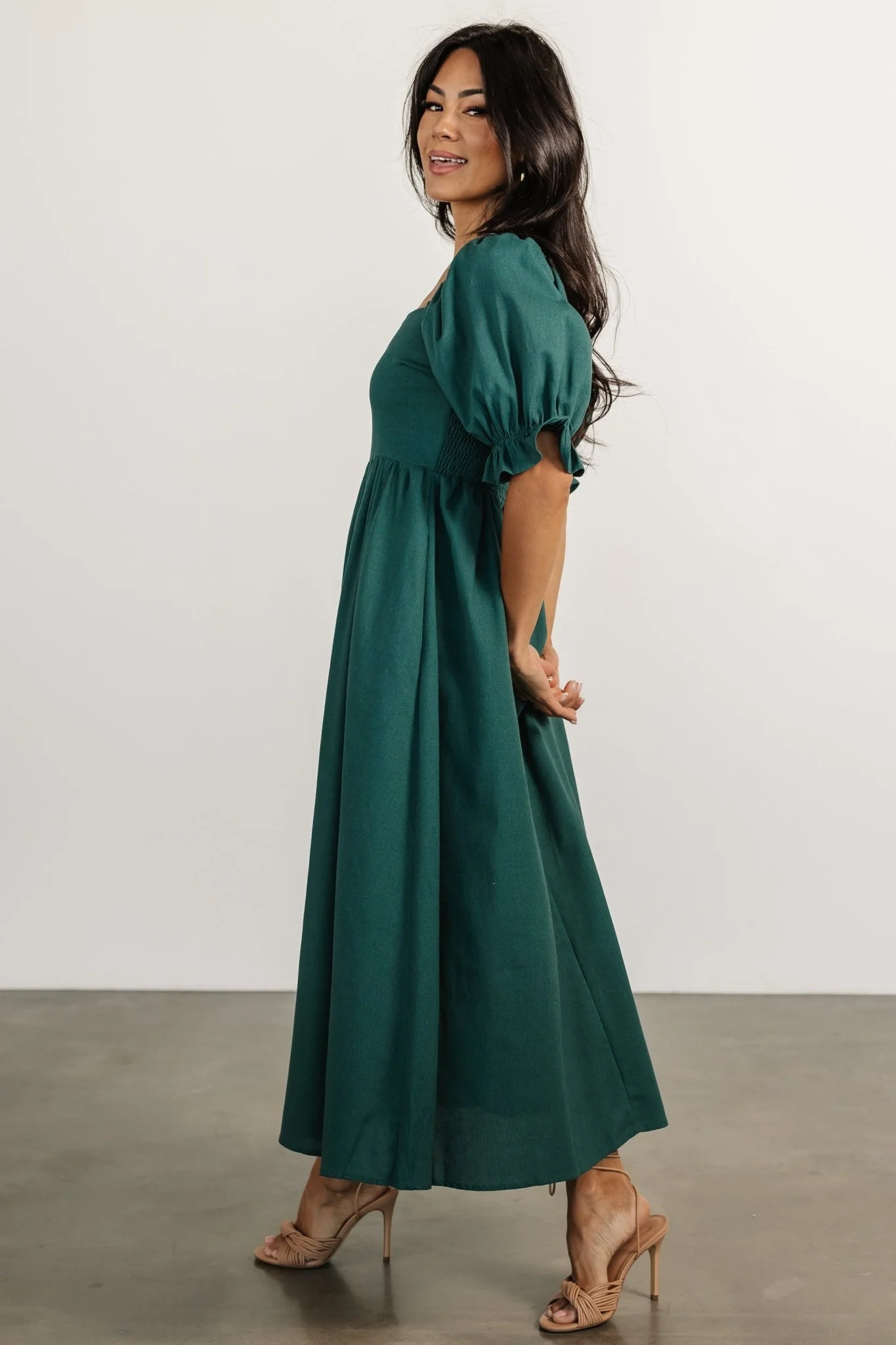 Britton Midi Dress | Evergreen | Baltic Born