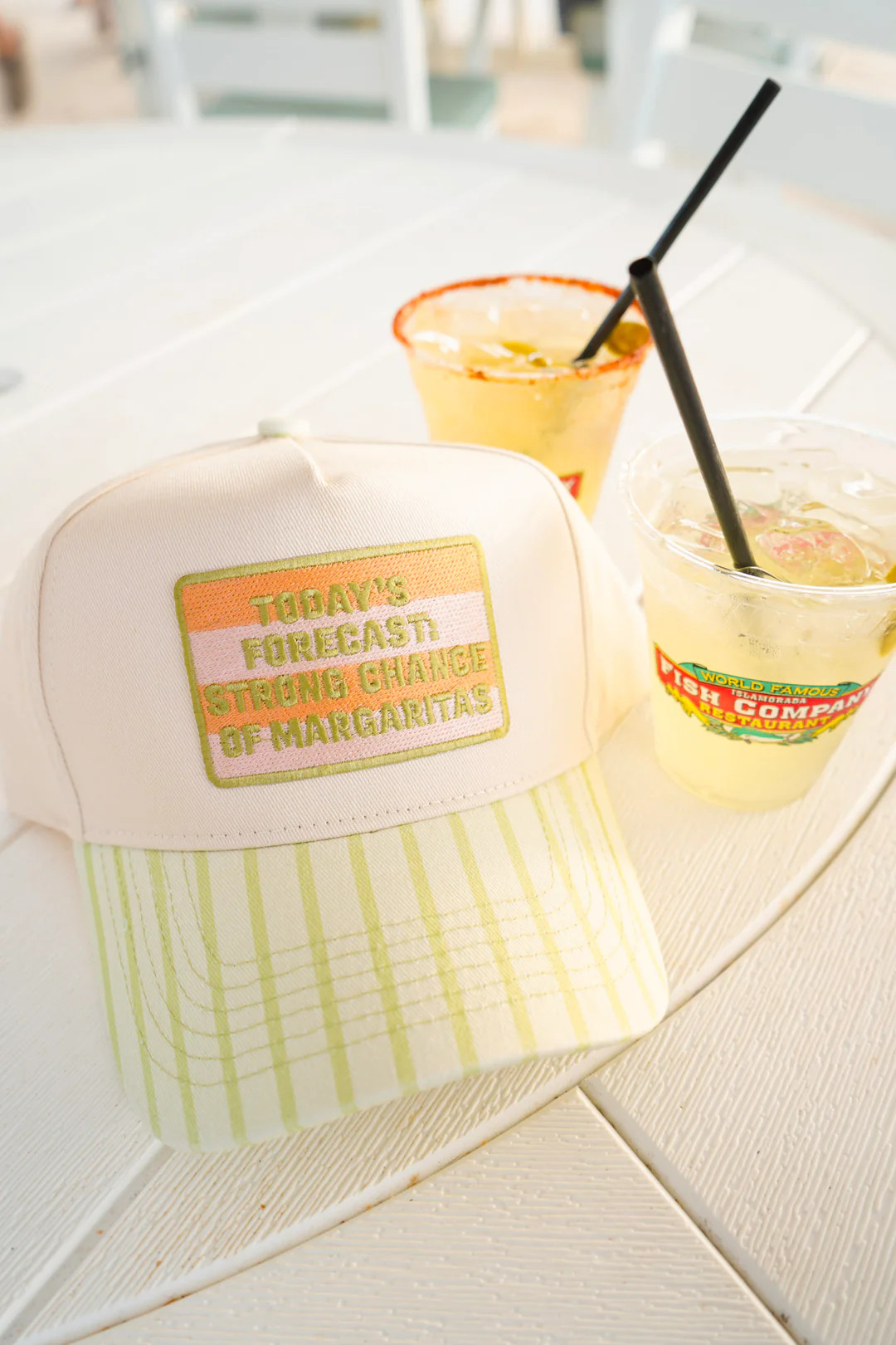Strong Chance of Margaritas Hat | KenzKustomz
