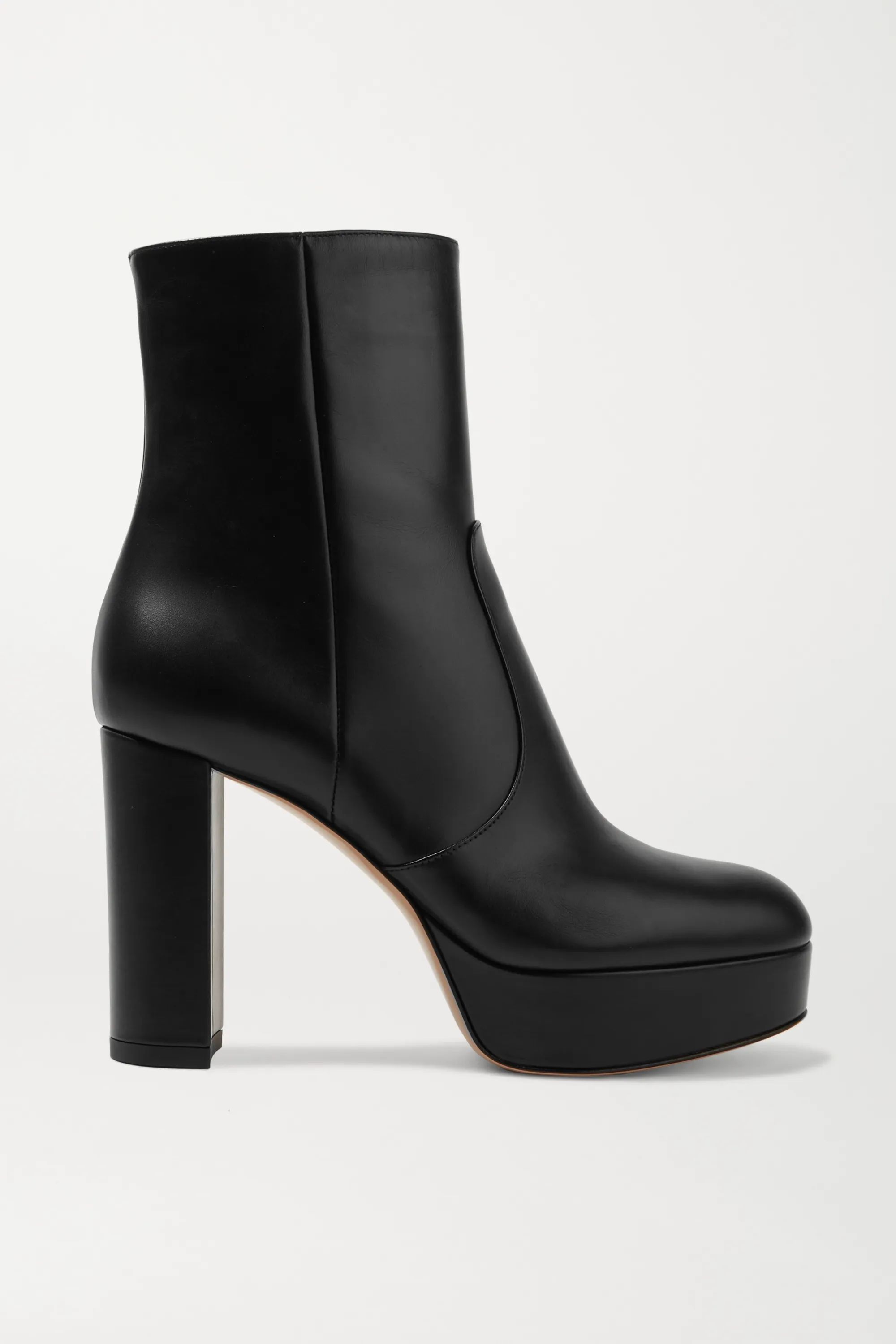 100 leather platform ankle boots | NET-A-PORTER (US)