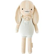 cuddle + kind Briar The Bunny Little 13" Hand-Knit Doll – 1 Doll = 10 Meals, Fair Trade, Heirlo... | Amazon (US)