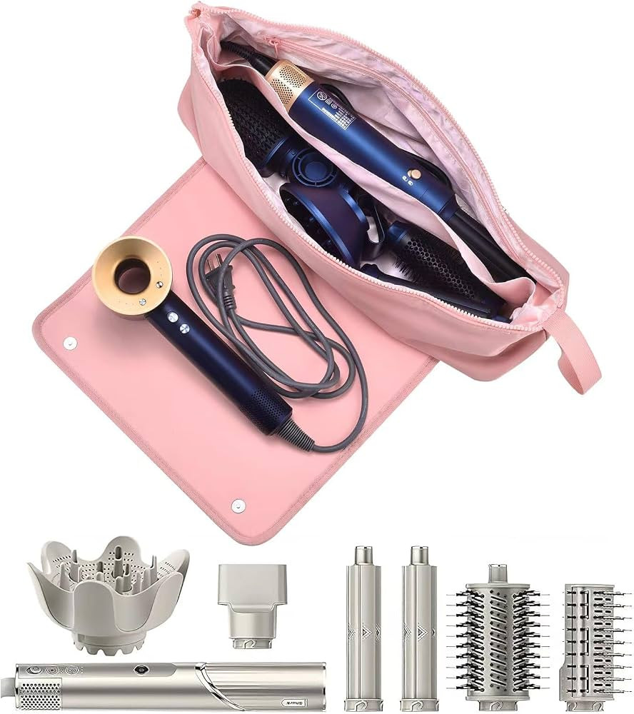 VGR Carrying Case for Shark Flex Style - Hair Tools Travel Bag with Heat Resistant Mat, Curling I... | Amazon (US)