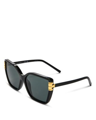 Flat Eleanor Square Sunglasses, 58mm | Bloomingdale's (US)