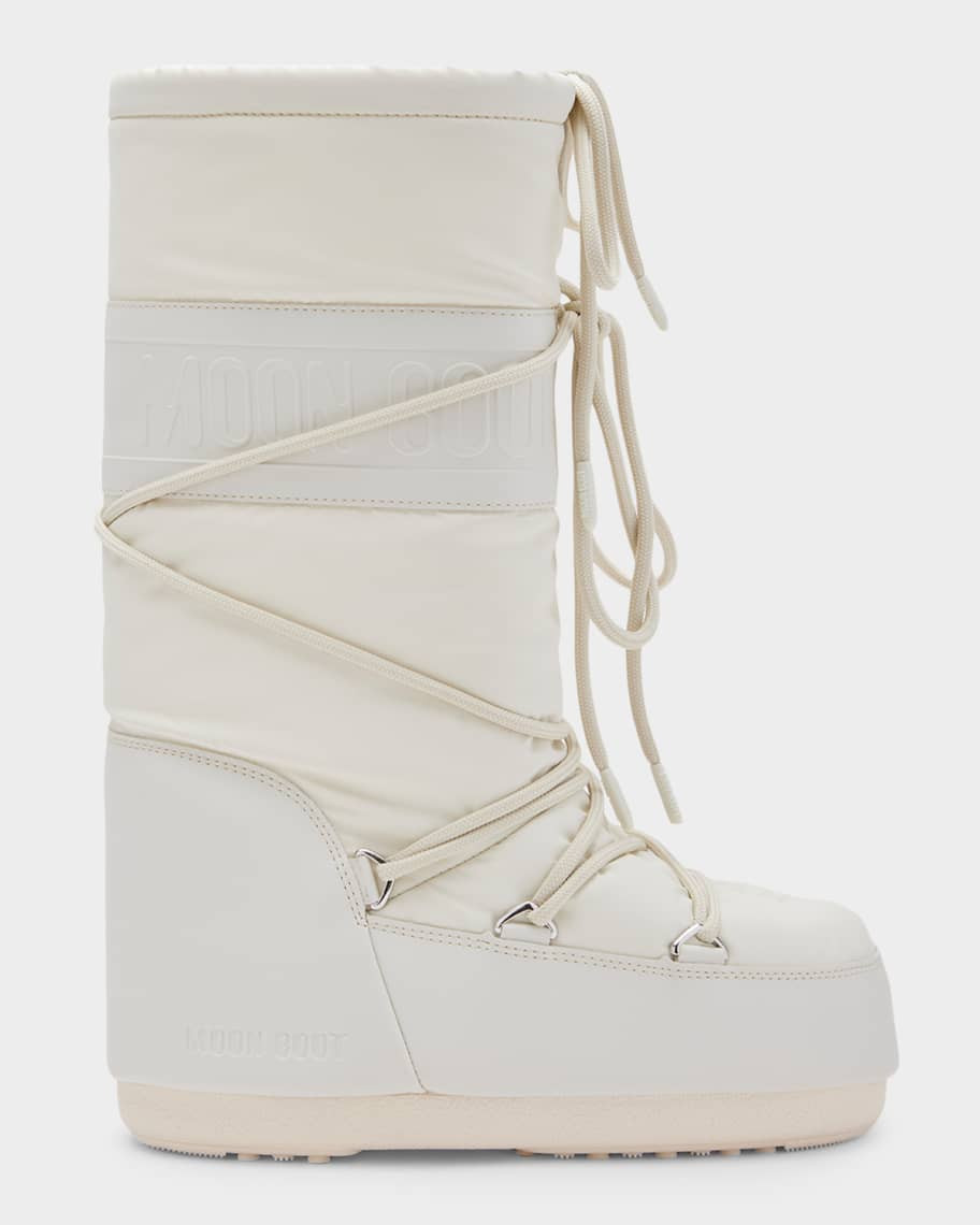Moon Boot Icon Rubber Knee-High Snow Boots | Neiman Marcus