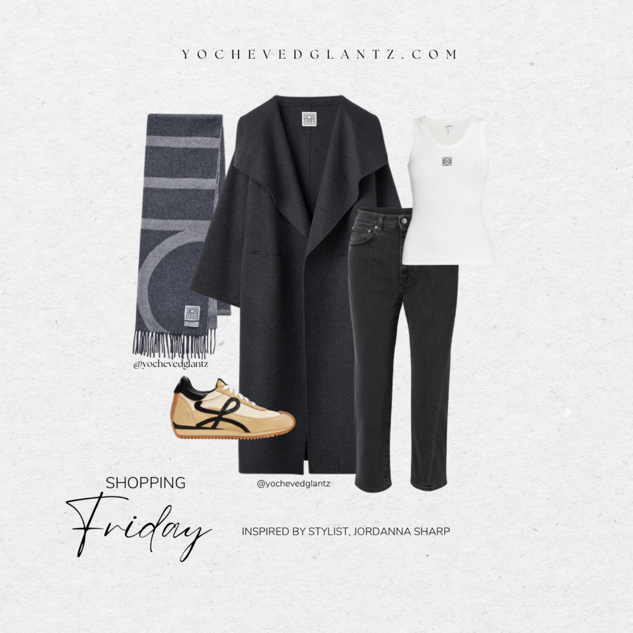 Outfits of the week - Shopping day edition. Love a mix of casual and dressy

These Toteme pieces have been my go to along with these Loewe sneakers which are beyond comfortable!

This outfit was inspired by stylist, Jordanna Sharp 


MyTheresa finds, Toteme coat, Loewe sneakers, Toteme scarf, cozy, casual style 

#LTKFind #LTKstyletip #LTKtravel