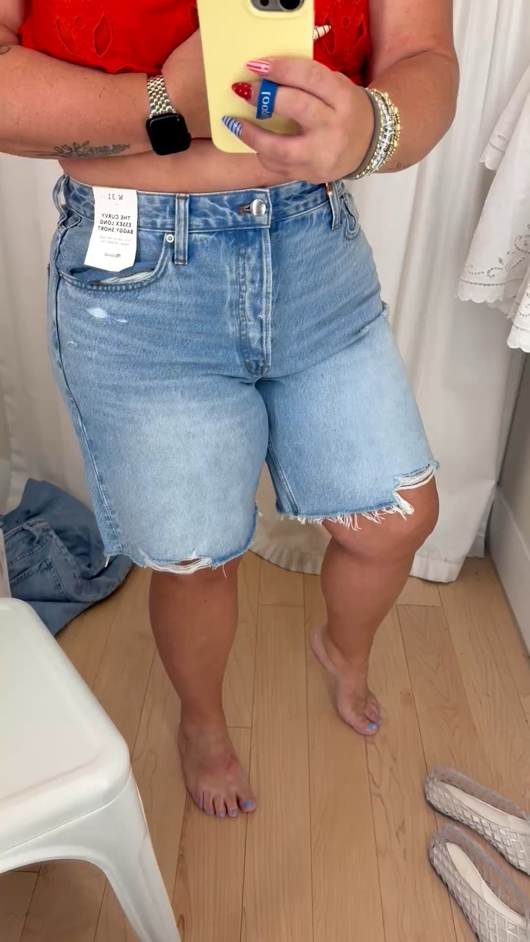 Absolutely loved the shorts at Madewell 
#mothersdaytreat #madewell

#LTKxMadewell #LTKMothersDay #LTKMidsize