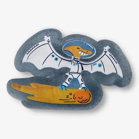Mainstays Kids Space Dino Throw Pillow, 24" x 11" | Walmart (US)