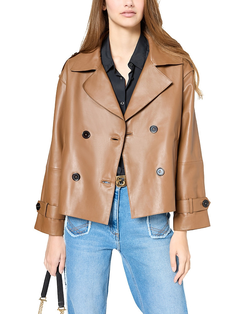 Gerard Darel Rachel Leather Jacket | Bloomingdale's (US)