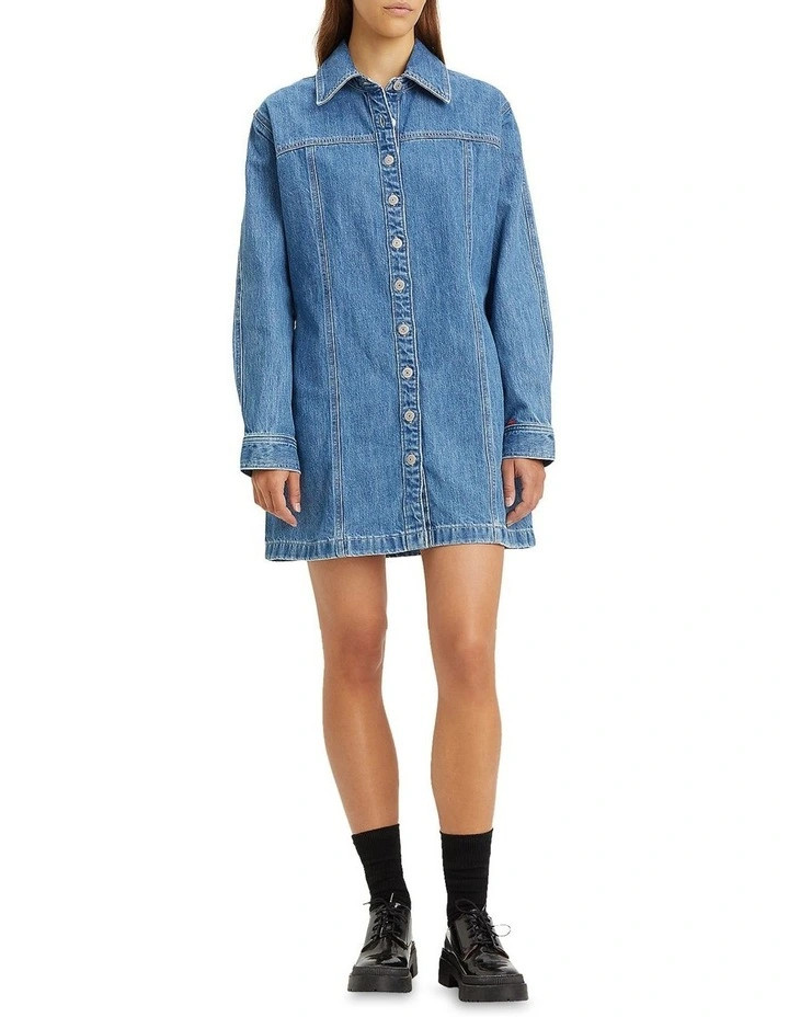 Shay Denim Dress in Blue | Myer