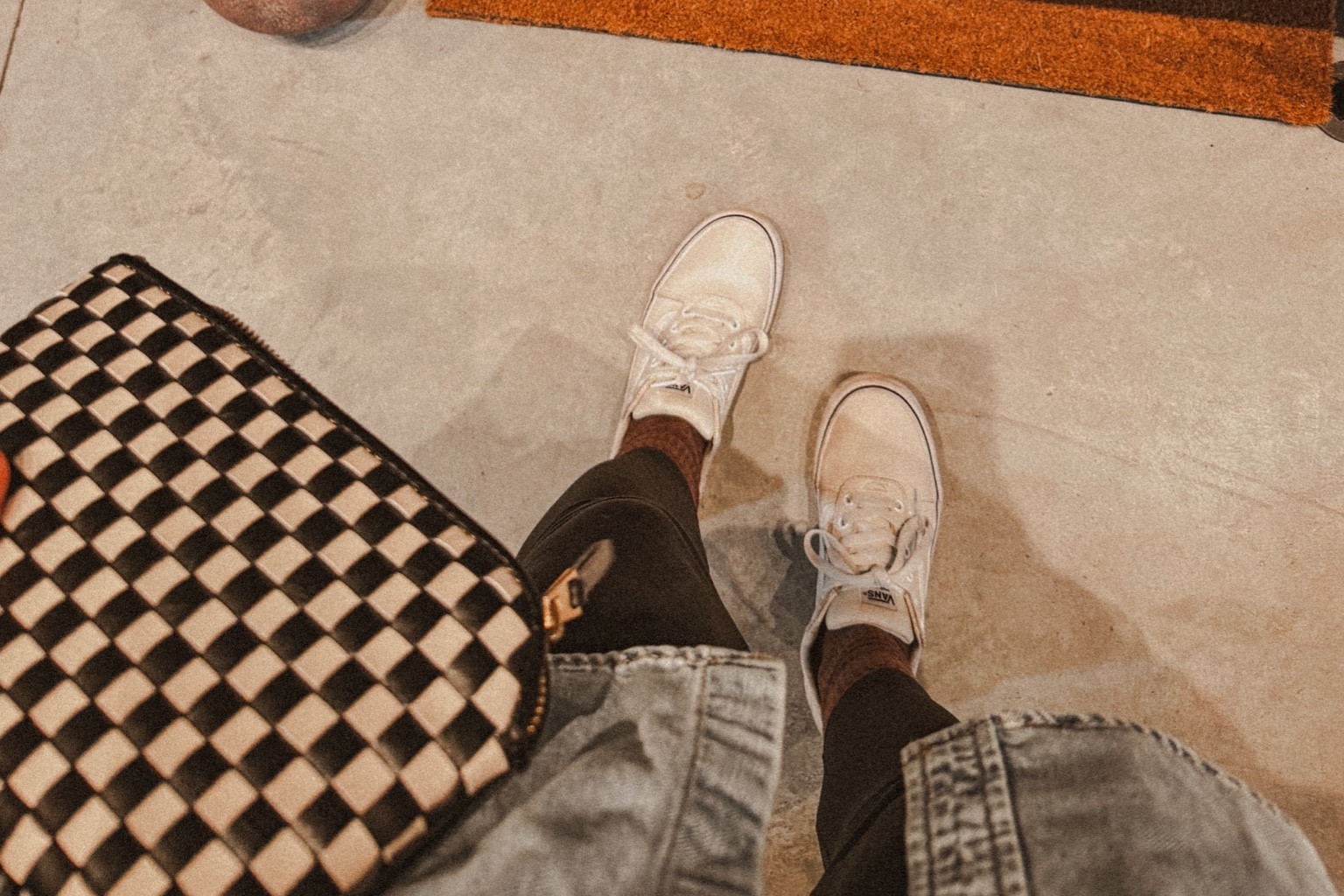 The cutest checkered pouch #target #targetfinds 

#LTKstyletip #LTKGiftGuide