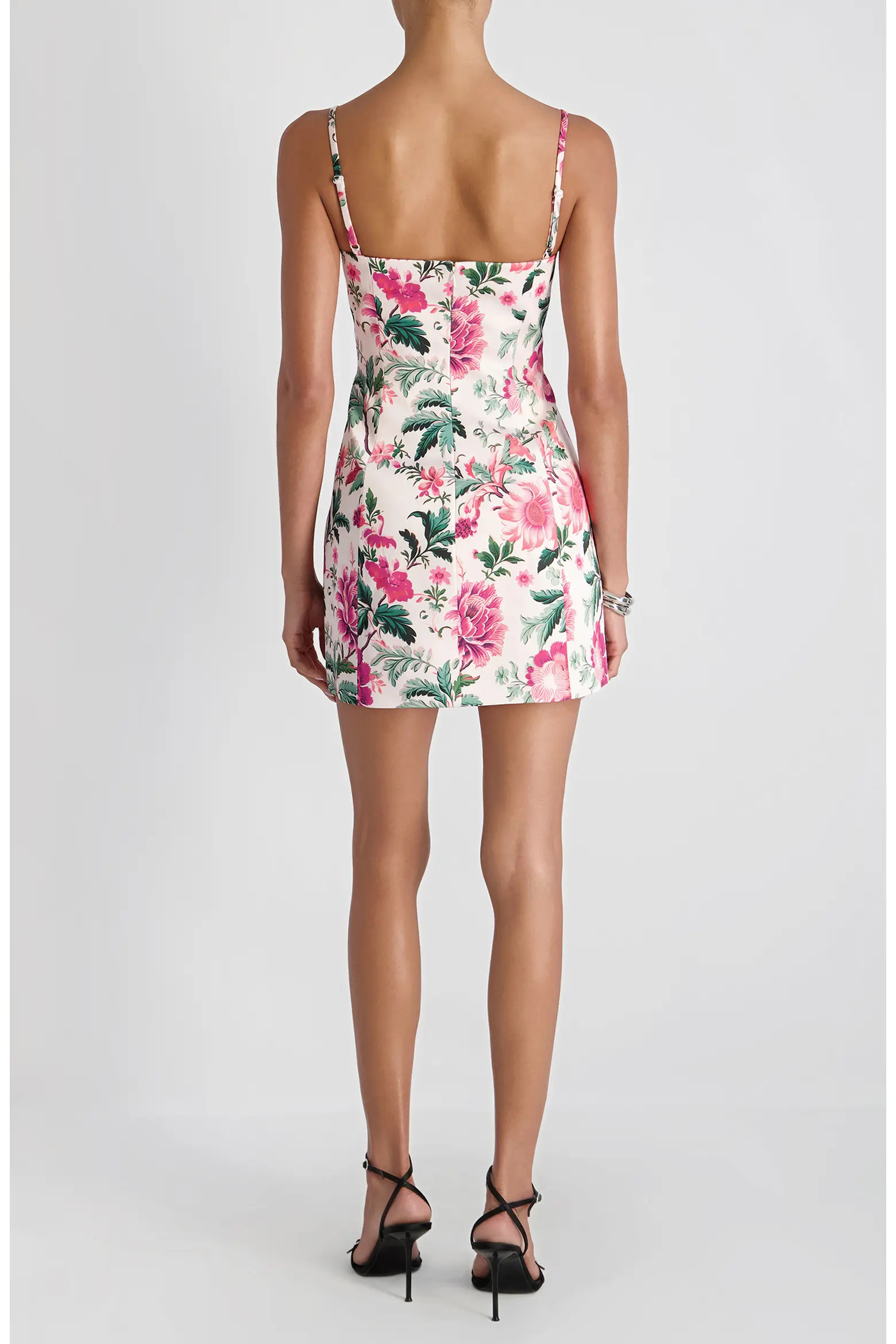 Christa Floral Satin Minidress (Women) | Nordstrom | Nordstrom