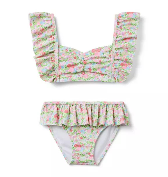 Recycled Ditsy Floral Ruffle 2-Piece Swimsuit | Janie and Jack