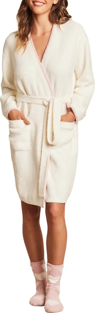 Barefoot Dreams® Amoré Tipped CozyChic™ Robe | Nordstrom | Nordstrom