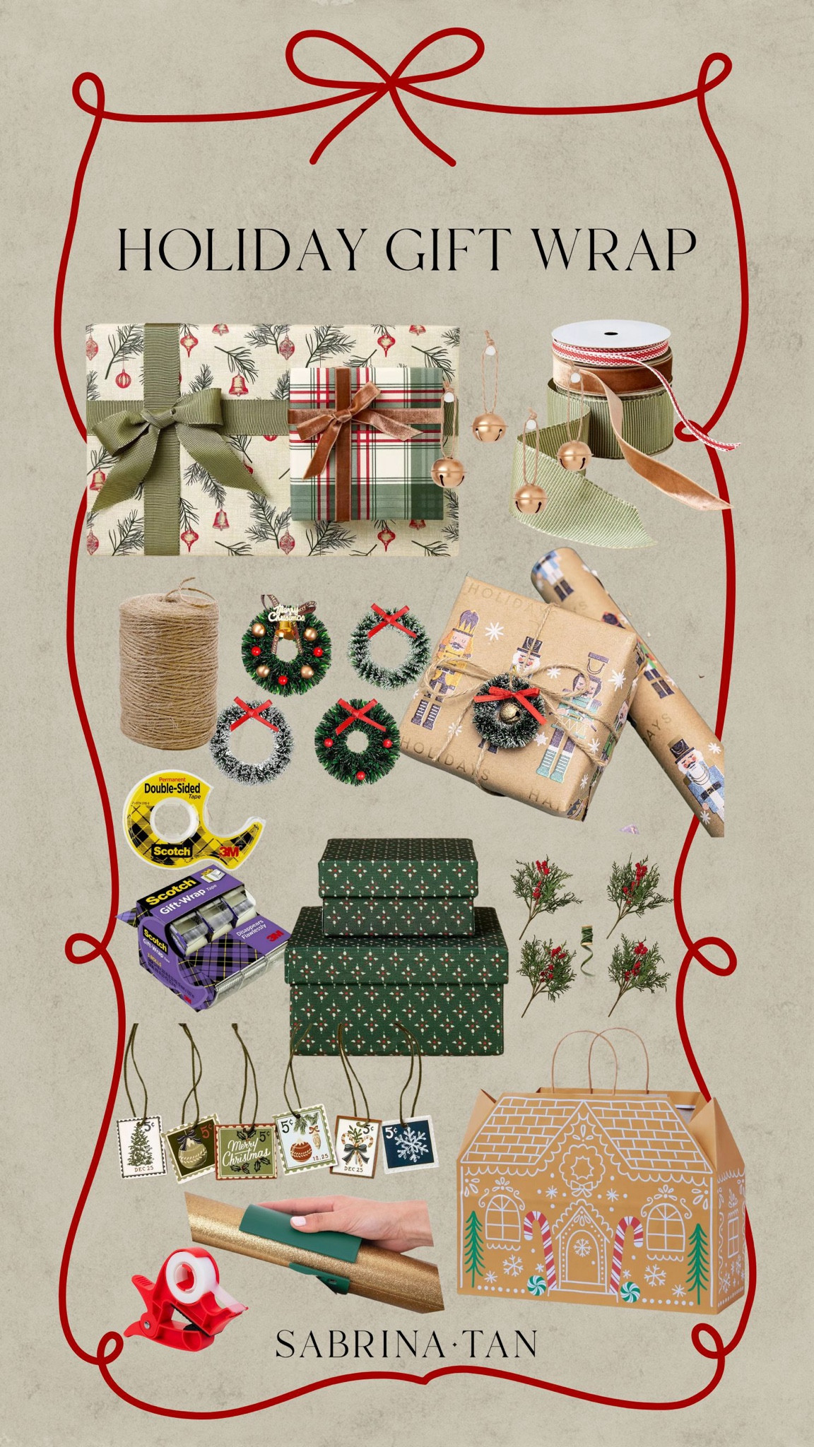 Gift wrapping essentials 


#LTKHoliday #LTKCyberWeek #LTKSaleAlert