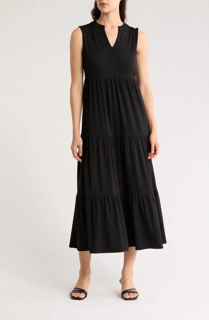 Sleeveless Tiered Maxi Dress | Nordstrom Rack
