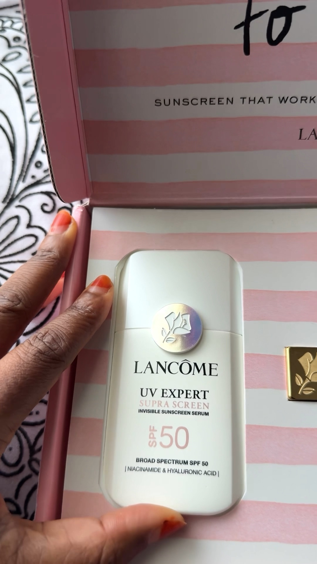 I’ve actually been using the Lancome UV expert suncreen and I like it because it leaves no white caste on my face 

#LTKBeauty