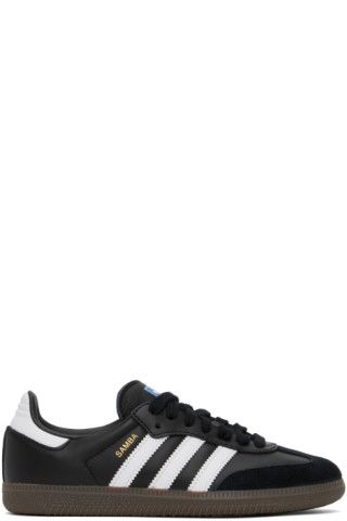Black & White Samba OG Sneakers | SSENSE