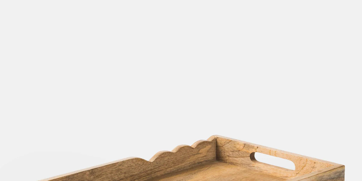 Little Bit of Scalloped Serving Tray | Linen & Clove