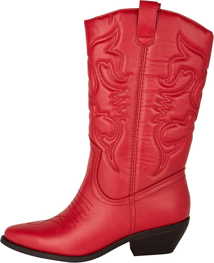Womens Cowboy Boots Western Rodeo Fashion Outfit Sissy | Amazon (US)