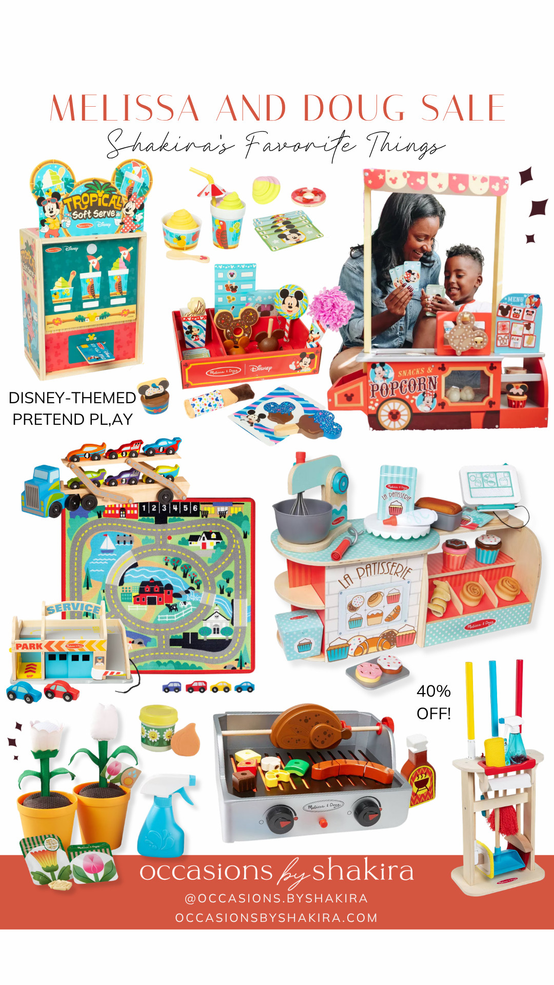 40% OFF Melissa and Doug toys! 

 

#LTKmomlife #LTKBaby #LTKKids