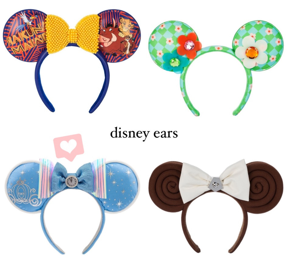 Omg these Mickey ears!! I already own the Lion King and Princess Leia ones… but those Cinderella ones 😍😍 those might be coming home with me on my next trip

#LTKFindsUnder50 #LTKTravel #LTKFamily
