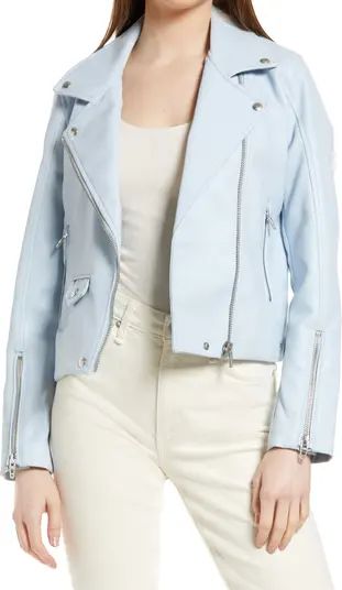 Faux Leather Moto Jacket | Nordstrom