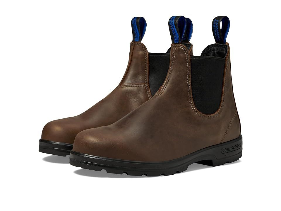 Blundstone BL1477 Waterproof Winter Chelsea Boot (Antique Brown) Boots | Zappos