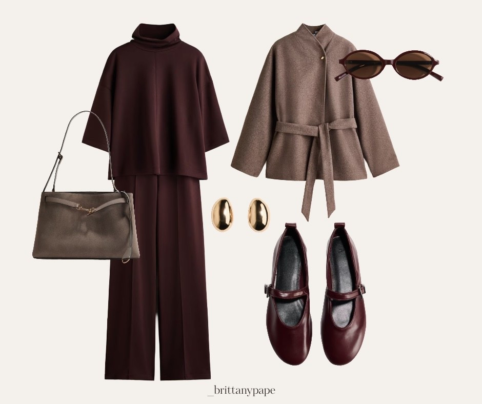 Burgundy & Brown 🤎

#LTKWorkwear #LTKootd #LTKU