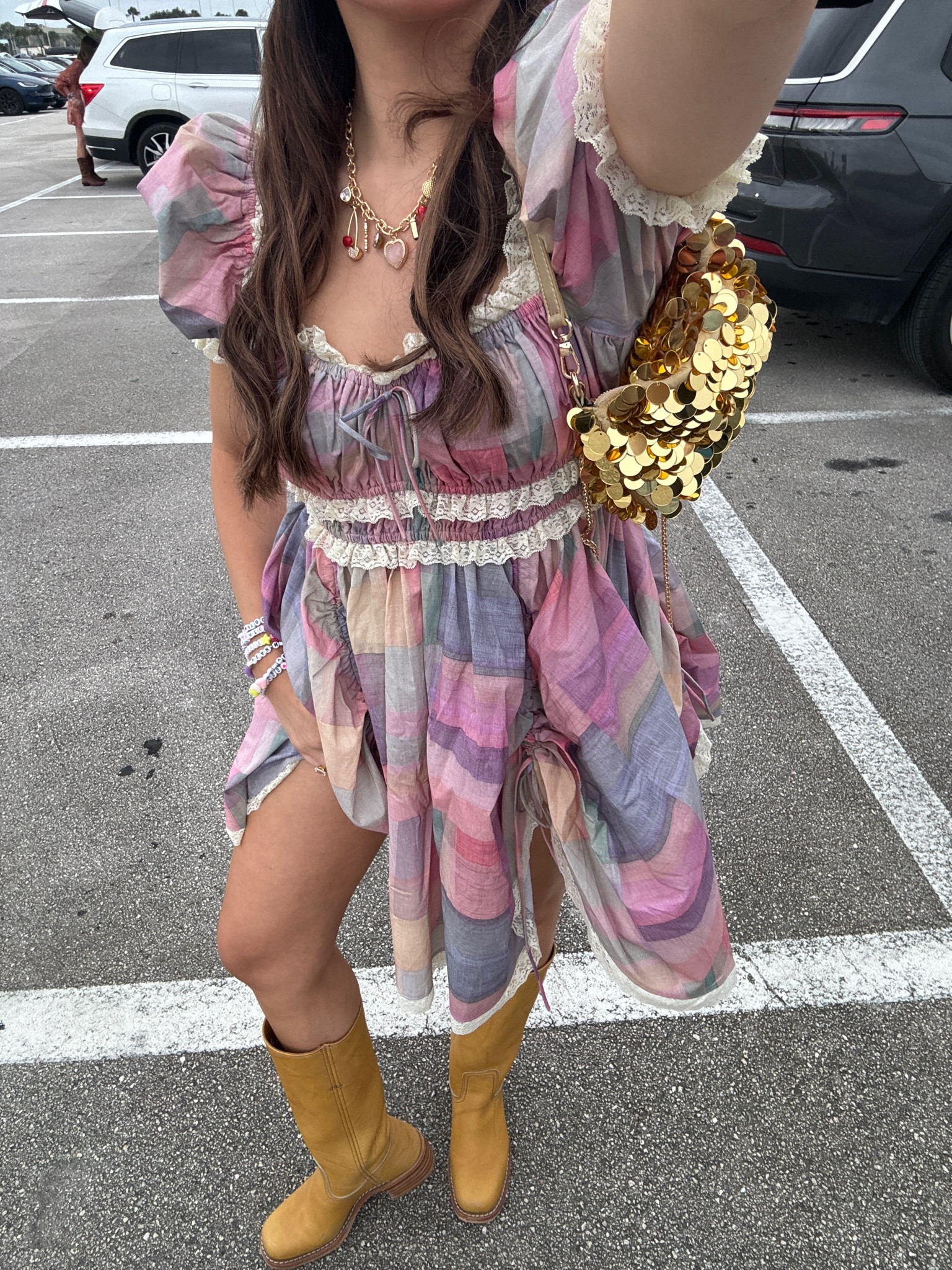 Eras tour outfit🦋🌈🫶✨

Dress, fall outfits, fall boots 

#LTKStyleTip #LTKBeauty #LTKxMadewell