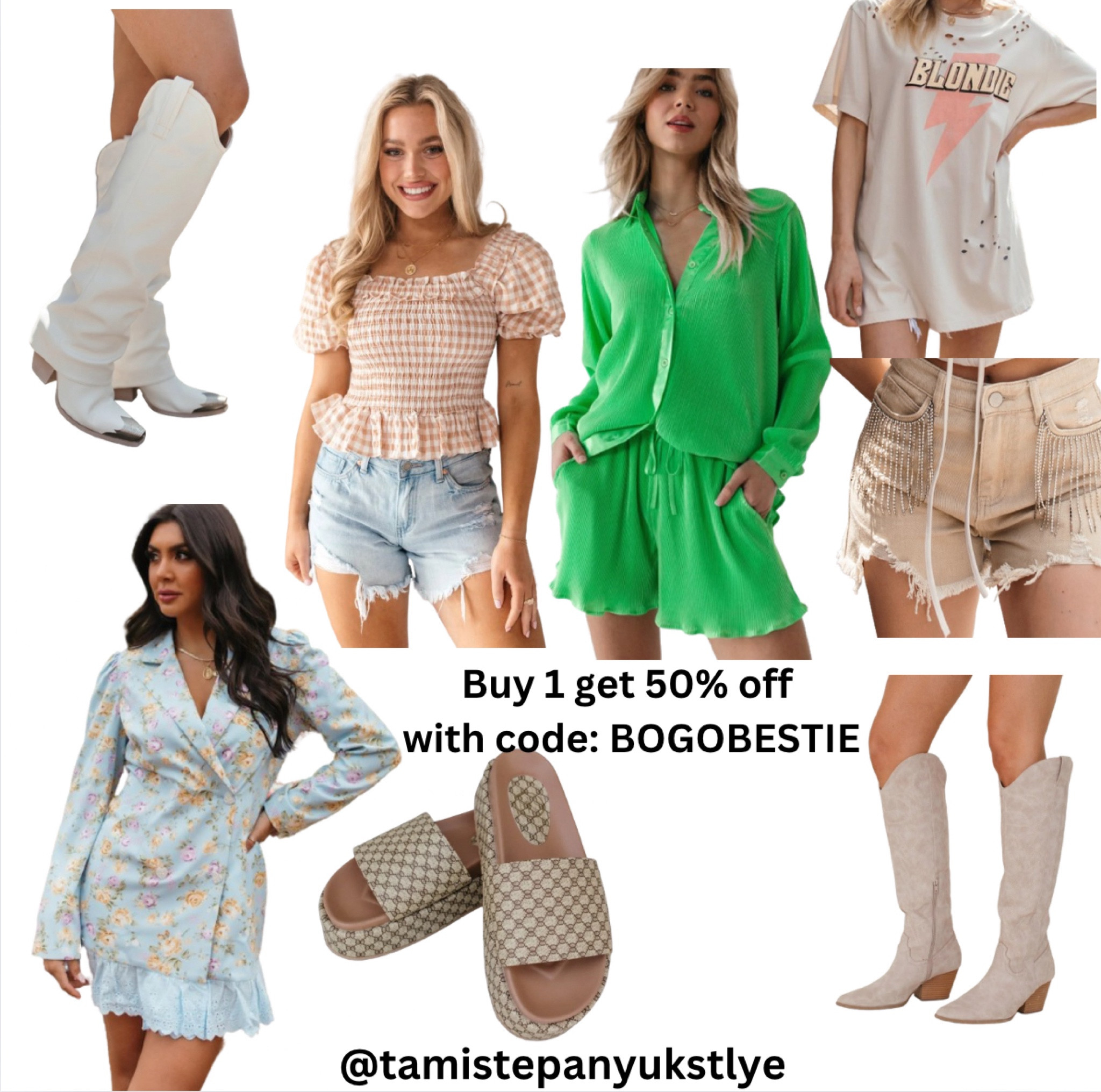 Buy 1 get 50% off with code: BOGOBESTIE

#LTKParties #LTKSaleAlert #LTKFindsUnder100