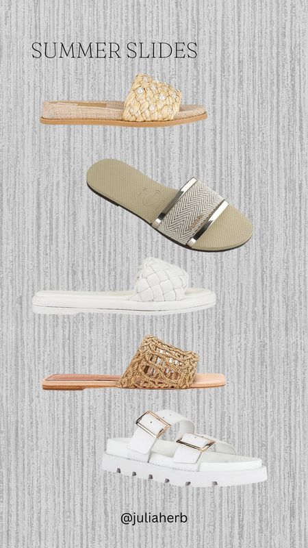 Trendy Summer Slide Sandals 👡 

#LTKshoecrush #LTKstyletip #LTKFind