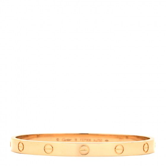 CARTIER

18K Yellow Gold LOVE Bracelet 18 | Fashionphile