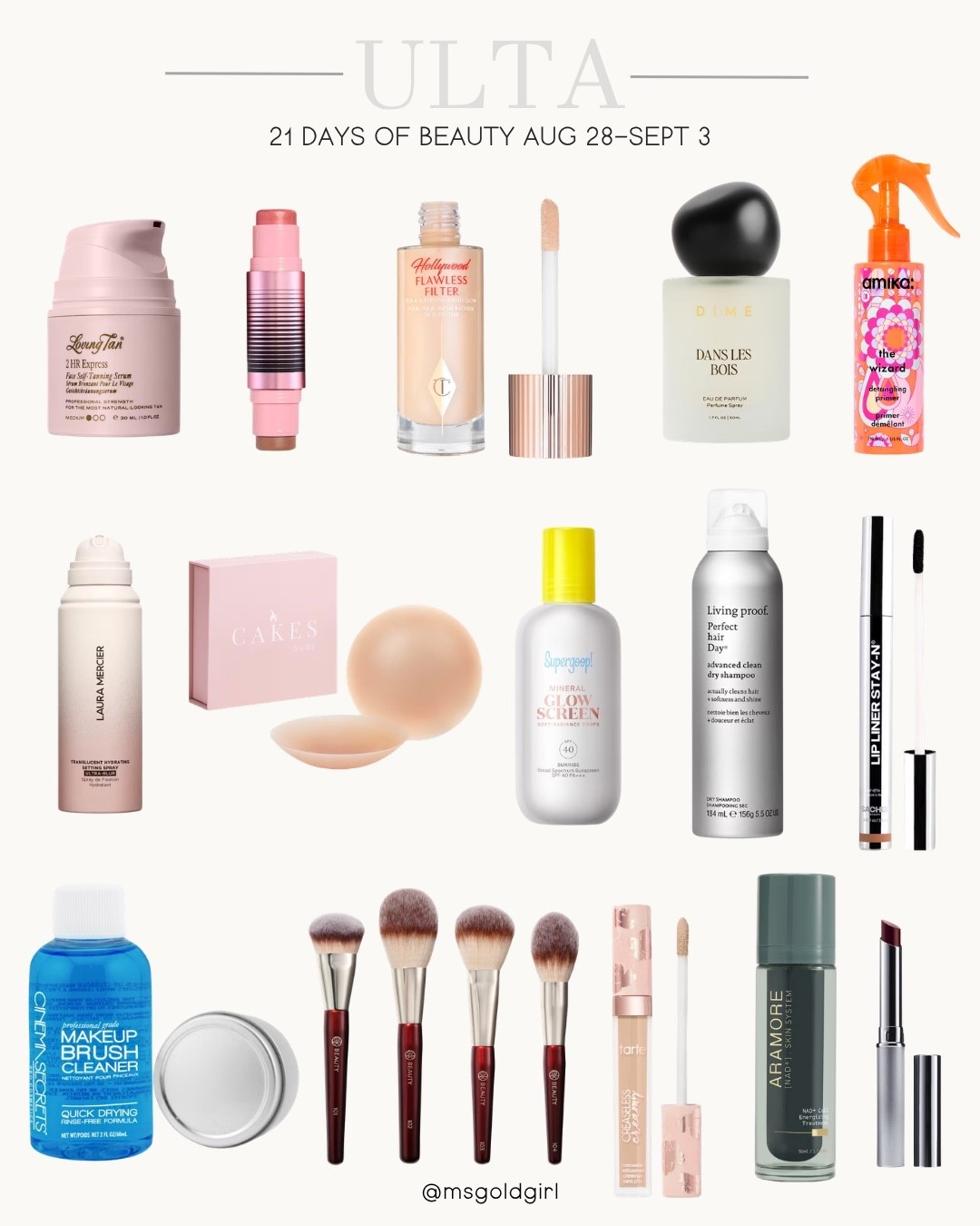 The Ulta 21 Days of Beauty are back and these are all my women over 50 picks that are 50% off, starting on August 28th and ending on September 3rd (for Week 1). Click pics to see which day each one goes on sale! #womenover50 #beautyover50

#LTKOver40 #LTKBeauty #LTKSaleAlert